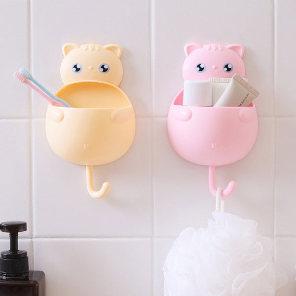 Cute Cat Toothbrush and accessories holder