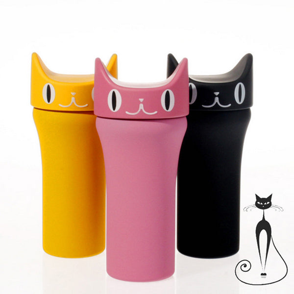 Cat Whiskers Stainless Steel Thermo Bottle