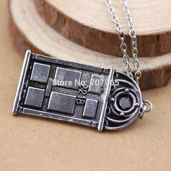 Sherlock Necklace 221B Pendant