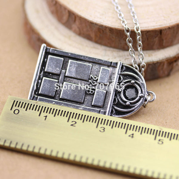 Sherlock Necklace 221B Pendant