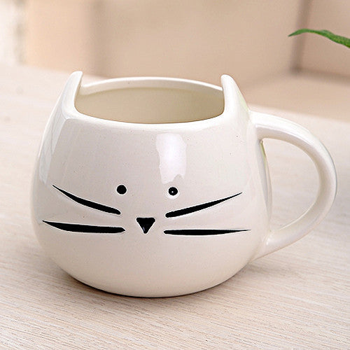 Cute Limited Edition Cat shaped Coffee Mug (Free Shipping)